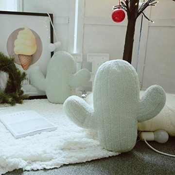 Cactus Shape Pillow - Cute and Soft Decorative Cushion