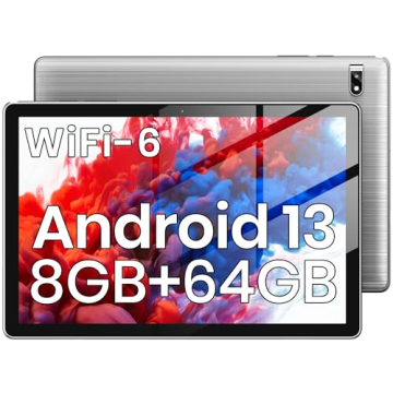 2024 Tablet 10 inch Android 13 Tablets Octa-Core Processor, 8GB+64GB 1TB Expand, 6000mAh Battery, 2....