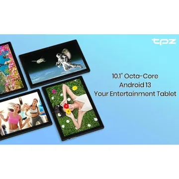 2024 10" Android Tablet with 8GB RAM & Long Battery Life