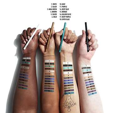 NYX Mechanical Eyeliner Pencil in Gypsy Blue - Long Lasting