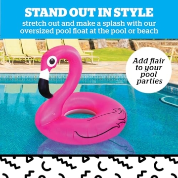 BigMouth Giant Inflatable Flamingo Float for Pool Fun