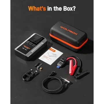 WOLFBOX 3000A Jump Starter Air Compressor Fast Charge