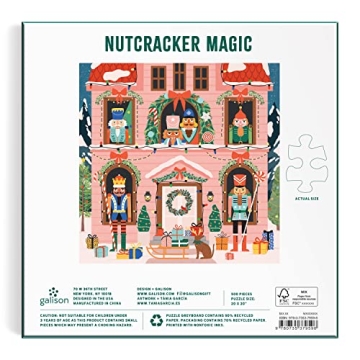 Nutcracker Magic 500 Piece Puzzle for Family Fun and Holidays