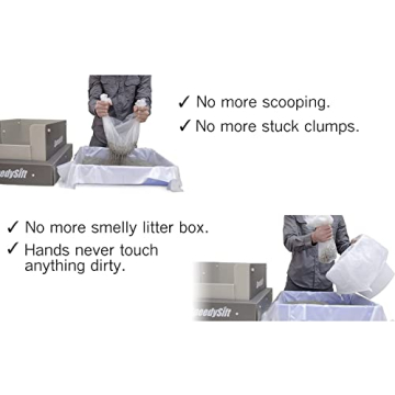 SpeedySift V1 Open-Top Litter Box with Sifting Liners
