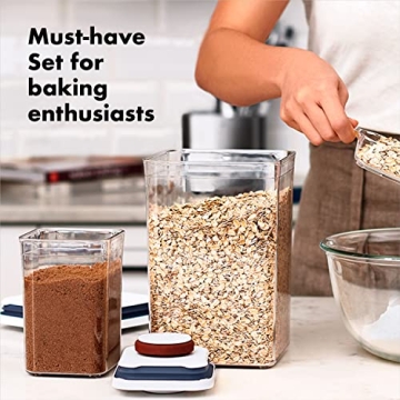 Best OXO Good Grips 8-Piece POP Container Set for Baking