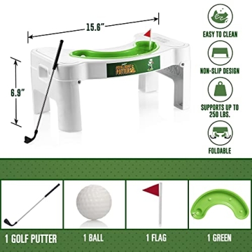 Gagster Royal Squat Putter Set - Fun Mini Golf Game