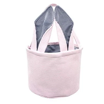 Cute Bunny Ears Easter Basket for Kids - Versatile & Durable