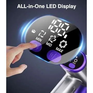 Lightweight MBYULO Cordless Vacuum Cleaner with High Power