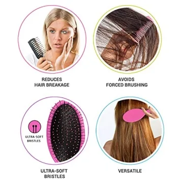 Wet Brush Pro Detangler EasyGrip for All Hair Types