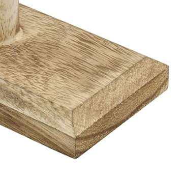 Ikee Design Antique Color (Oak) Wooden Display Jewelry Accessory Stand