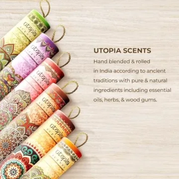 Premium Incense Sticks 180 Pack with Burners Aromatherapy Gift