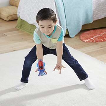 Spidey and His Amazing Friends Spidey Web Slinger, Marvel Role Play Toy, Fabric Web Extends & Retracts, Easy to Use, 3+