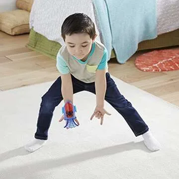 Spidey and His Amazing Friends Spidey Web Slinger, Marvel Role Play Toy, Fabric Web Extends & Retracts, Easy to Use, 3+