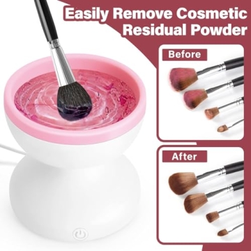 Electric Makeup Brush Cleaner for Quick & Easy Use