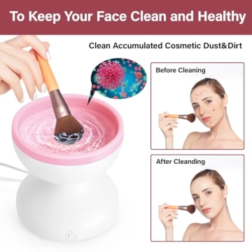 Electric Makeup Brush Cleaner for Quick & Easy Use