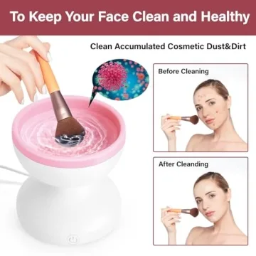 Electric Makeup Brush Cleaner for Quick & Easy Use