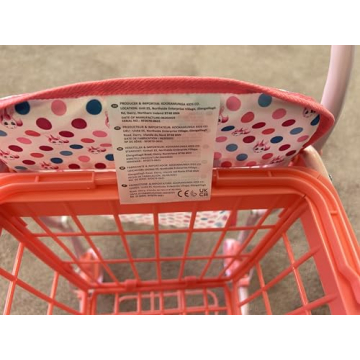 Kookamunga Kids 2-in-1 Grocery Cart for Creative Play