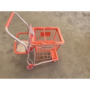 Kookamunga Kids 2-in-1 Grocery Cart for Creative Play
