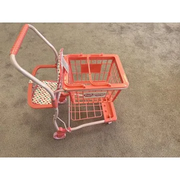 Kookamunga Kids 2-in-1 Grocery Cart for Creative Play
