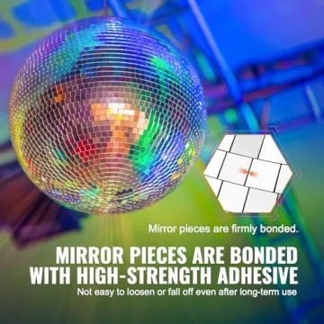 Large 20 Inch Disco Ball - Perfect for Parties