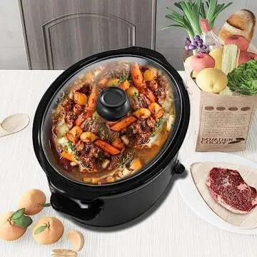 Magnifique 7 Quart Slow Cooker - Versatile & Stylish Cooking