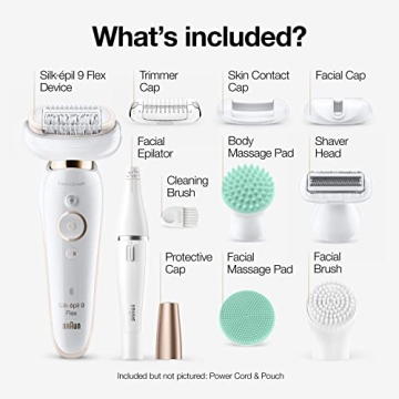 Braun Silk-épil 9 Flex 9-300 Beauty Set Hair Removal Device