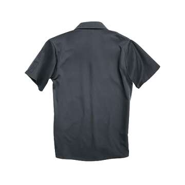 Red Kap Men's Short Sleeve Pro Airflow Work Shirt, Charcoal, XX-Large