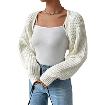 Versatile Verdusa Women's Knitted Crop Cardigan for All Occasions