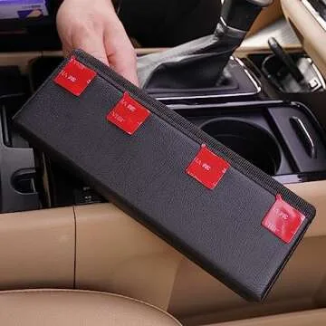 KMMOTORS Ultra Slim Pocket Organizer for Car Storage
