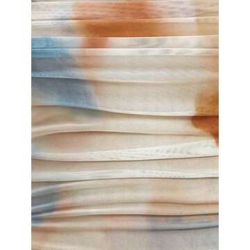 Trendy One Shoulder Tie Dye Crop Top for Women