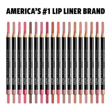 NYX PROFESSIONAL MAKEUP Slim Lip Pencil, Long-Lasting Creamy Lip Liner - Beige