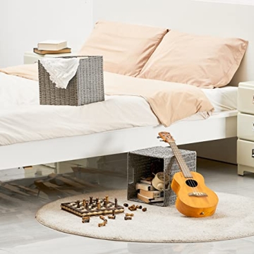 Vagusicc Wicker Basket Set, Hand-Woven Storage Solution