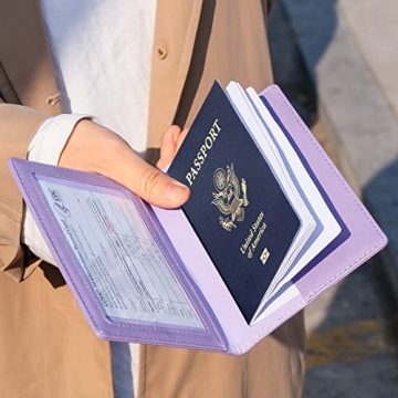 TIGARI Water-Resistant Passport Holder for Travelers