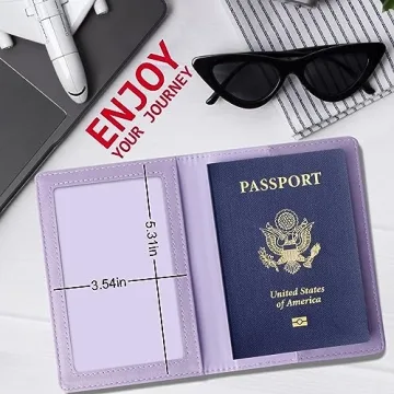 TIGARI Water-Resistant Passport Holder for Travelers