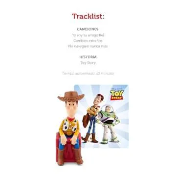 Tonies Woody Audio Toy Figurine from Disney and Pixar's Toy Story [Spanish]