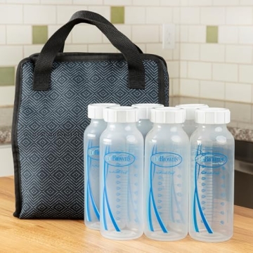 Dr. Brown's Travel and Storage Baby Bottle Caps for Natural Flow and Options+ Baby Bottles - 3-Pack - Narrow