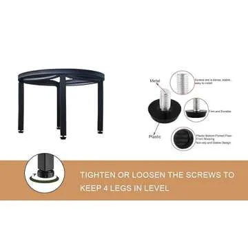 Zhongma Heavy Duty Metal Plant Stands Set - 220 LBS Capacity