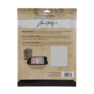 Tim Holtz Idea-ology Stamp Refill Sheets, Use with Stamp Storage Binder CH93822 - Sold Separately, P...