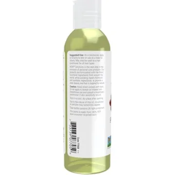NOW Grapeseed Oil 4 oz Moisturizer for Skin and Hair Care