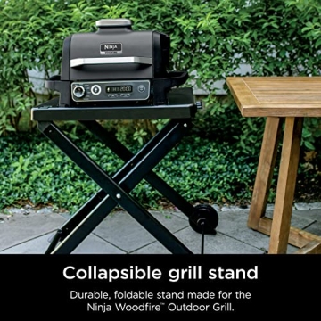 Ninja Woodfire Grill Stand - Durable & Collapsible Solution