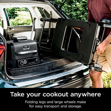 Ninja Woodfire Grill Stand - Durable & Collapsible Solution