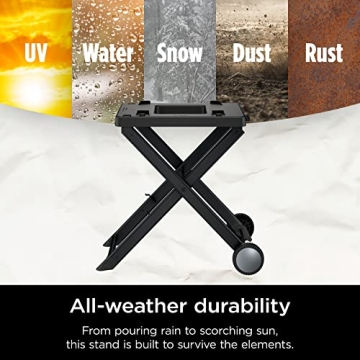 Ninja Woodfire Grill Stand - Durable & Collapsible Solution