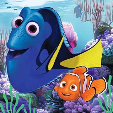 Ravensburger Disney Finding Dory Set of 3 49 Piece Jigsaw Puzzles for Kids – Every Piece is Unique, Pieces Fit Together Perfectly