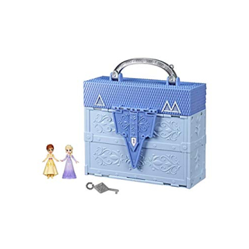 Disney Frozen Pop Adventures Arendelle Castle Playset with Elsa Doll, Anna Doll, & 7 Accessories - T...