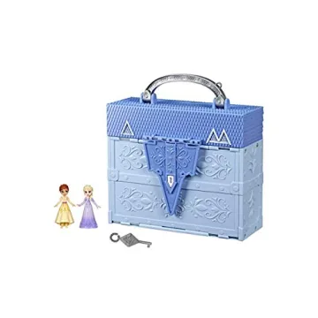 Disney Frozen Pop Adventures Arendelle Castle Playset with Elsa Doll, Anna Doll, & 7 Accessories - T...