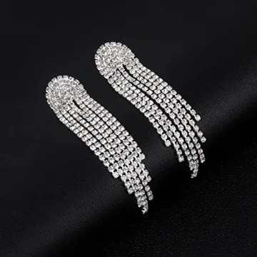 Elegant HERIER Rhinestone Earrings for Every Occasion