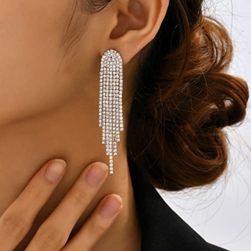 Elegant HERIER Rhinestone Earrings for Every Occasion