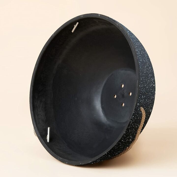 Hanging Planters - 10 Inch Black Pots - Set of 2