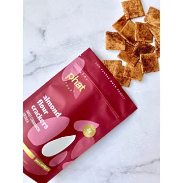Cinnamon Almond Flour Crackers - Gluten Free Keto Snack