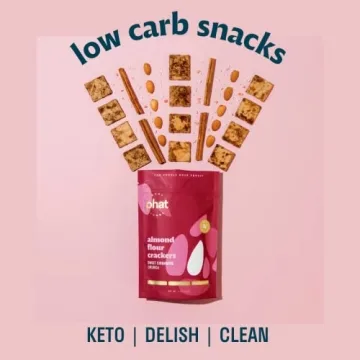 Cinnamon Almond Flour Crackers - Gluten Free Keto Snack